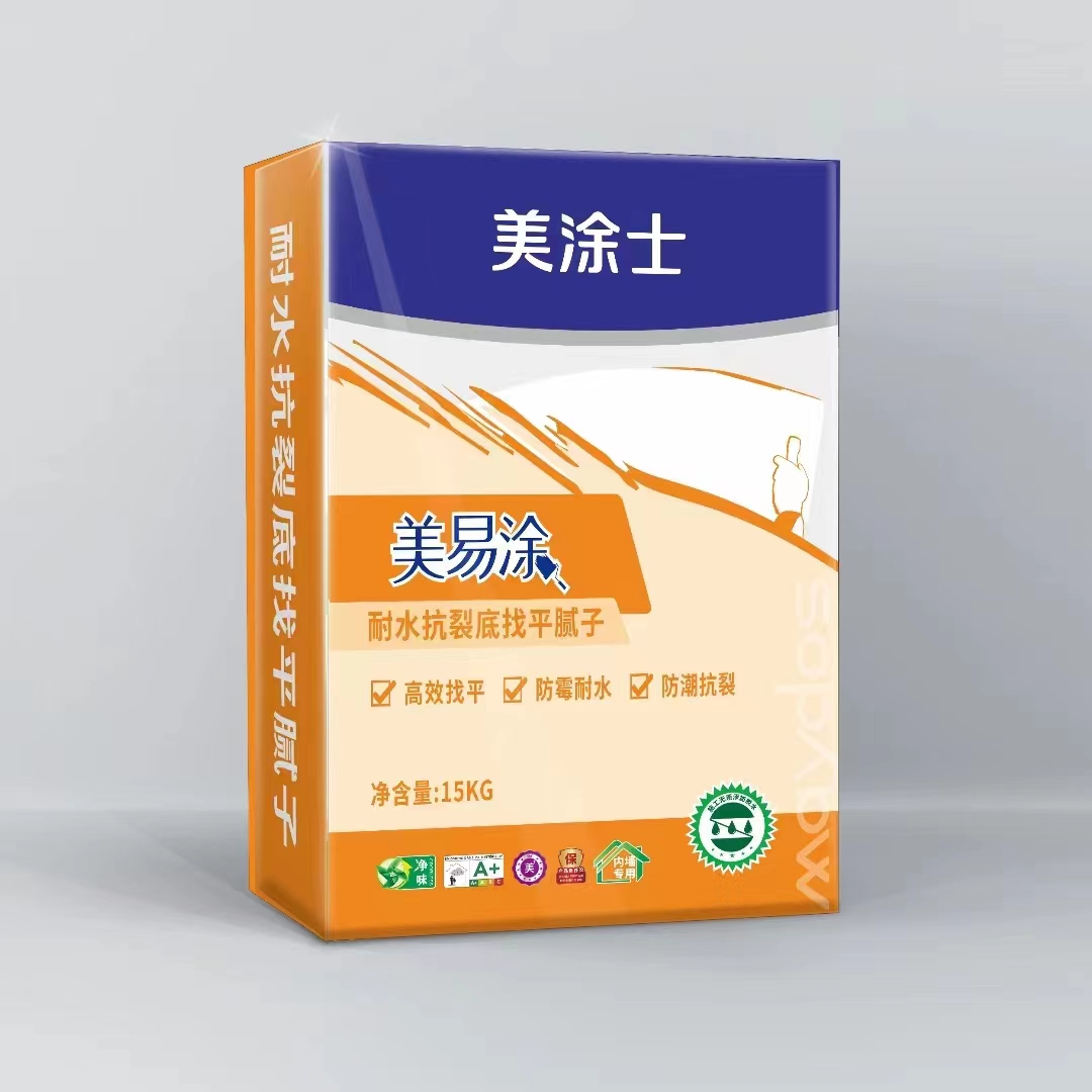 美易涂耐水抗裂底找平膩子